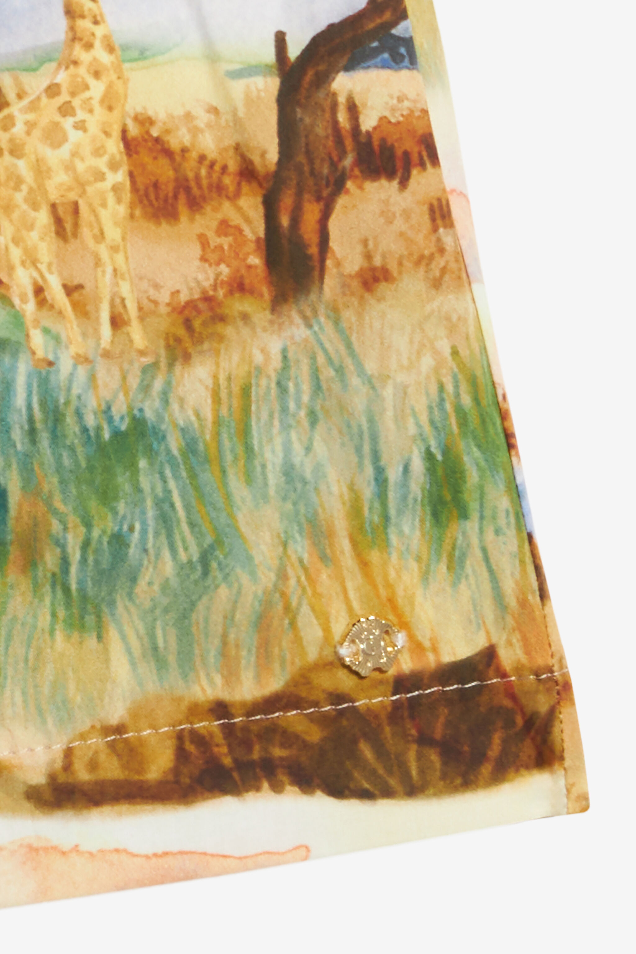 JU Shorts Con Stampa Safari Marrone chiaro UJT220-7MO40