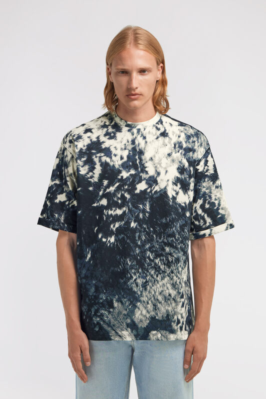 RC Appaloosa Print T-shirt Blue TRT62O-3PN08