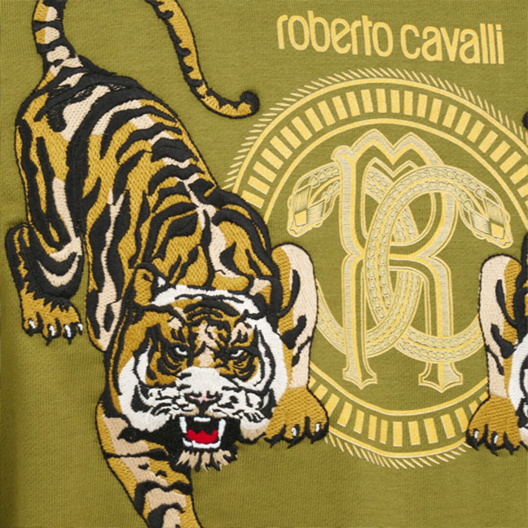 RC Sudadera Verde con Logo GREEN OLIVE QOT66C-CFU50