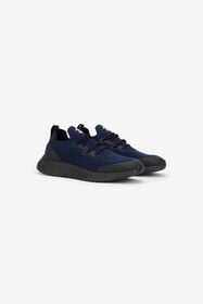 RC Blue Knit Running Shoes BLUE QOS00B-FT170