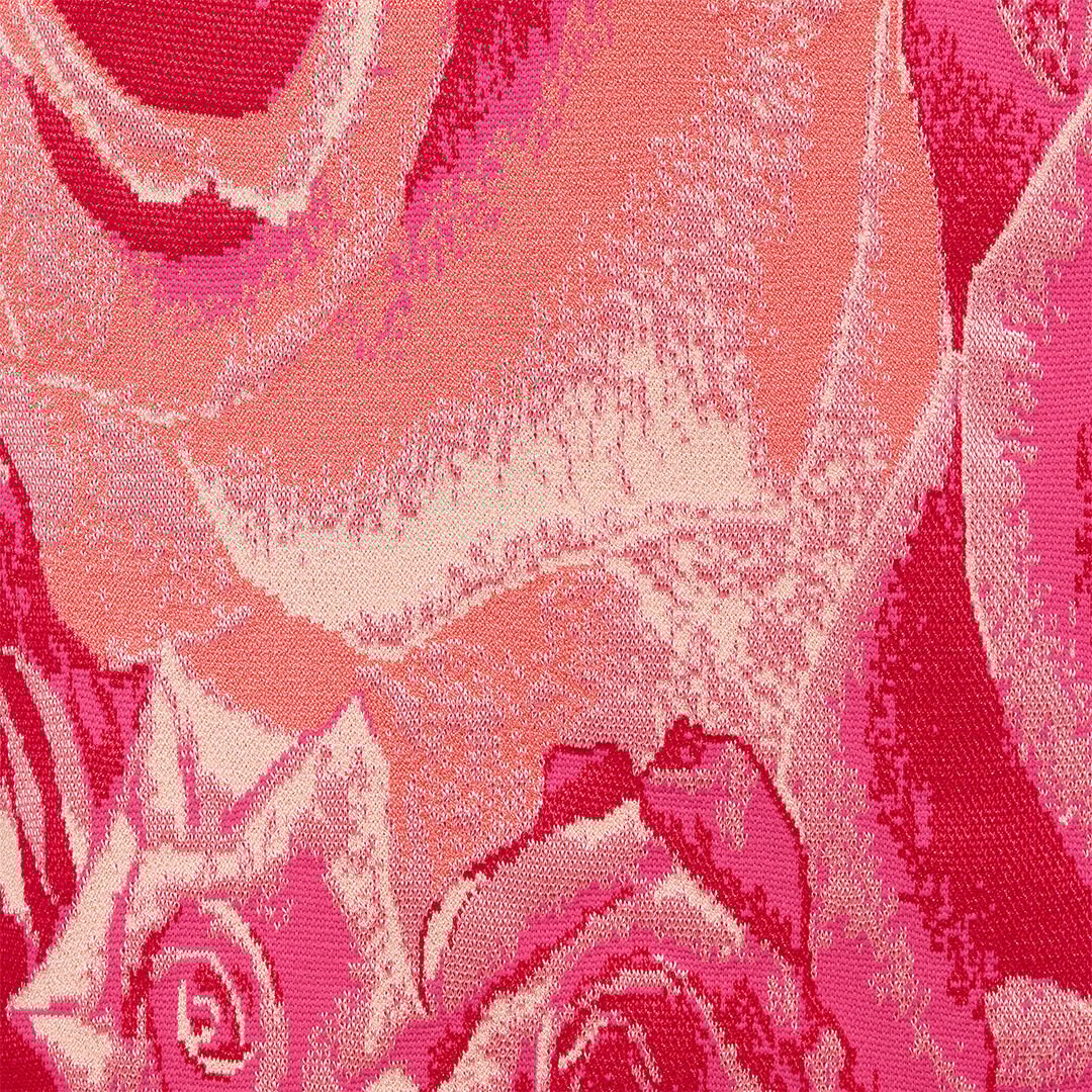 RC Mini-Robe À Imprimé Garden Rose Fuchsia UKM102-MI011