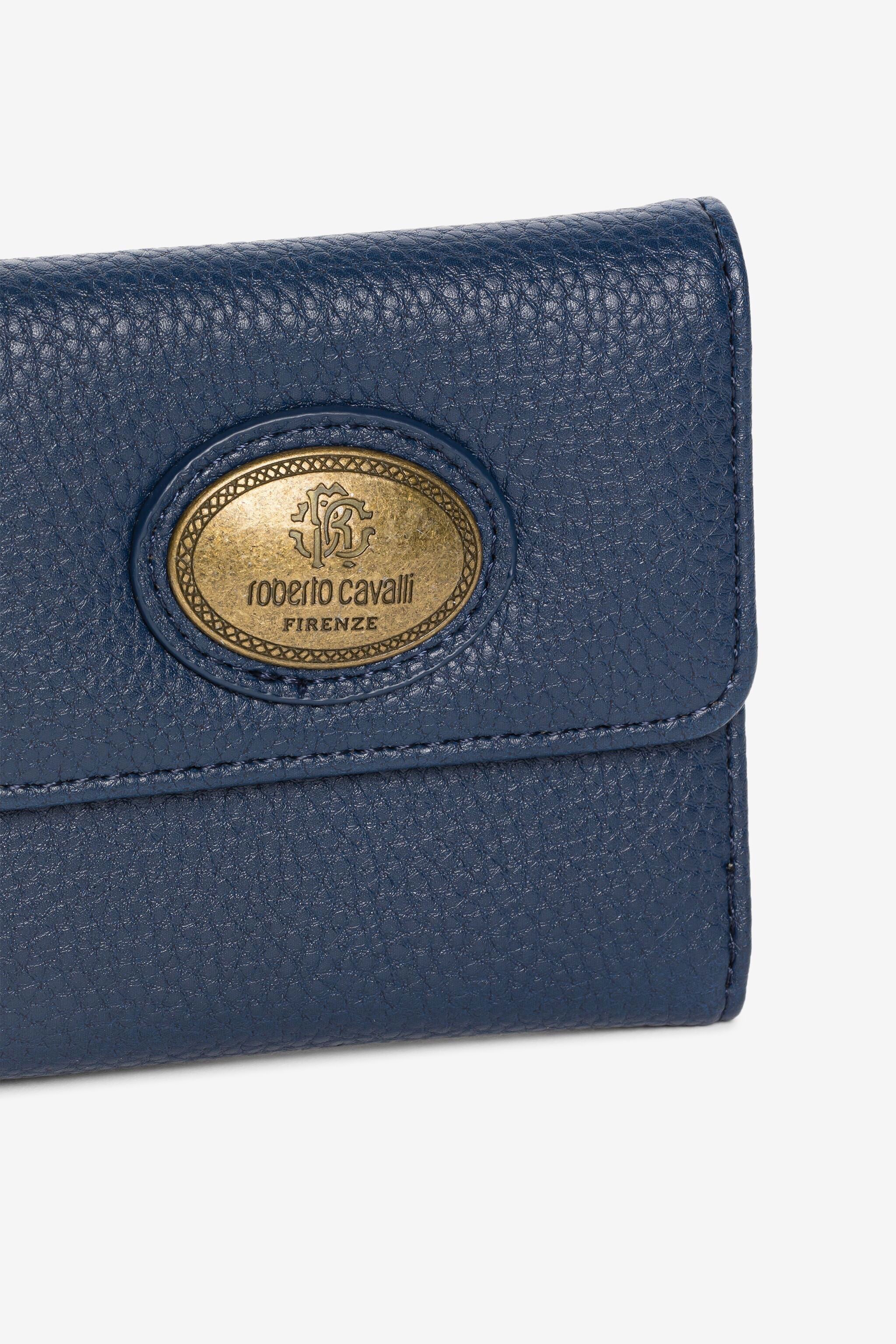 RC RC Monogram Tri-Fold Wallet Dark blue JSA003-AB001