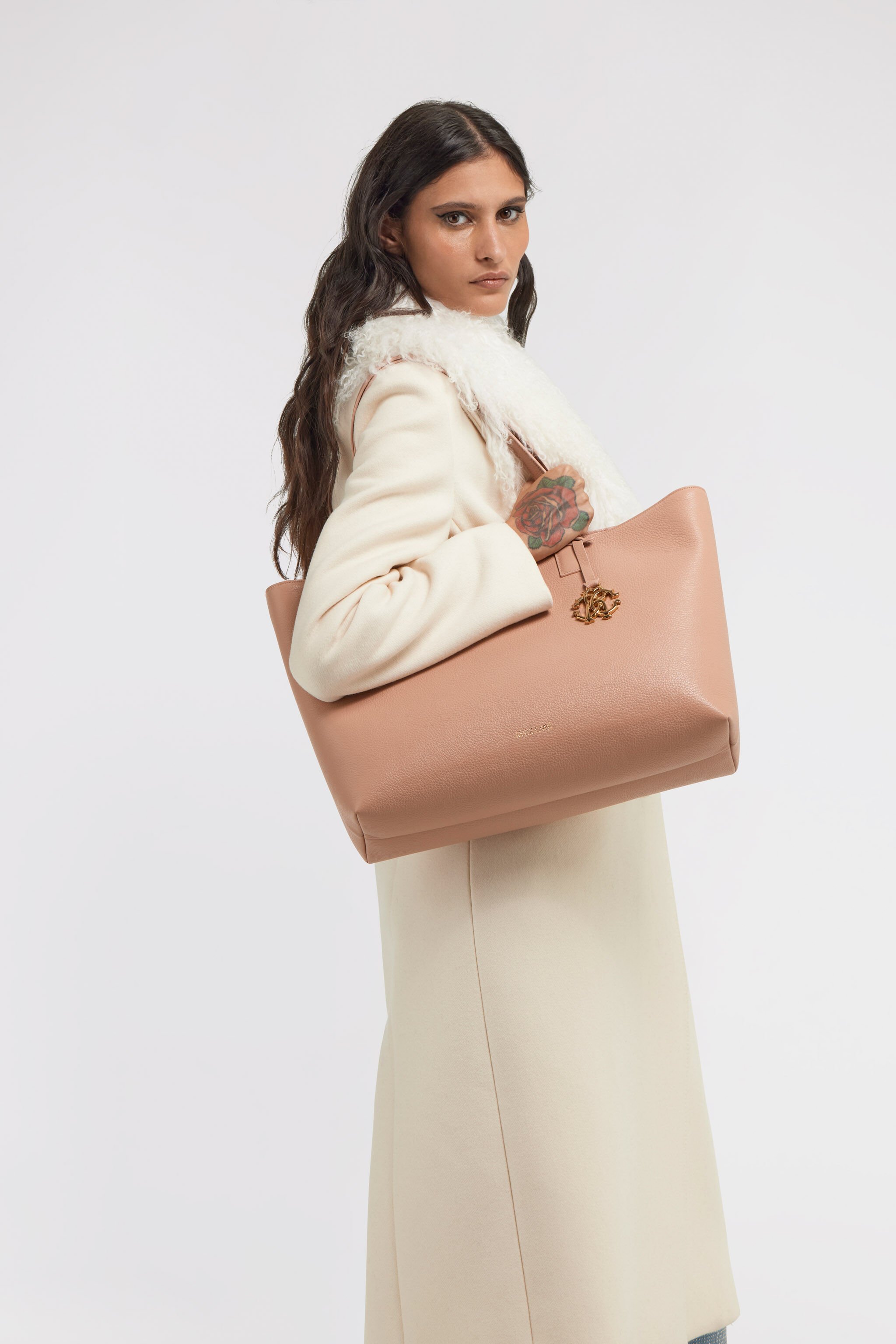 RC Leather Tote Bag Pink SKB016-PZ241