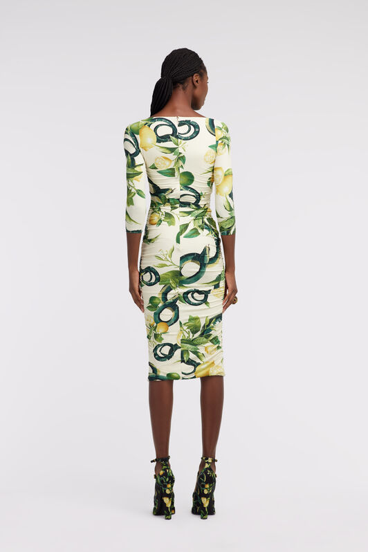 RC Lemon print Dress RC Lemon print Dress Marfil SKT133-LNI89