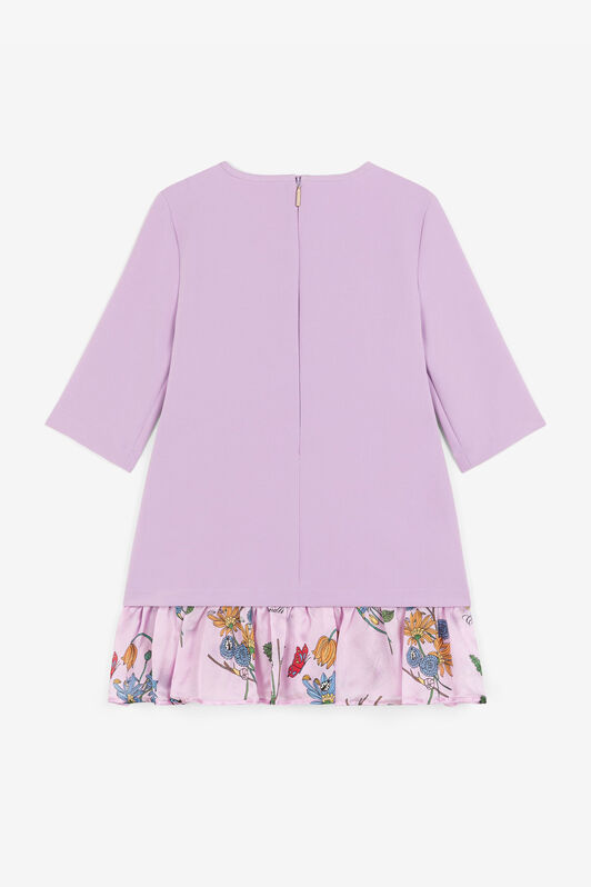JU Floral-Print Dress Purple RJT10S-KU001