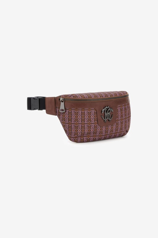 RC Fanny pack with Monogram Mirror Snake RC Fanny pack with Monogram Mirror Snake Brown SRB003-FT169