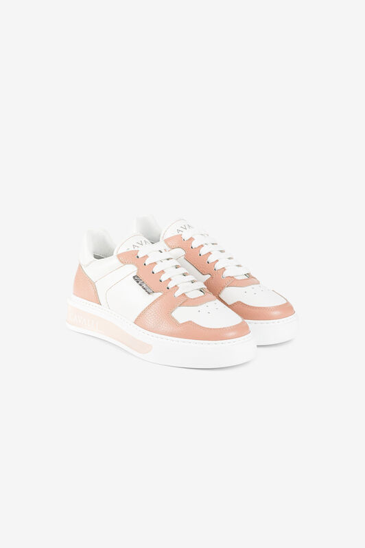 RC Logo-Print Sneakers RC Logo-Print Sneakers BIANCO/NUDE PKS029-PZA44