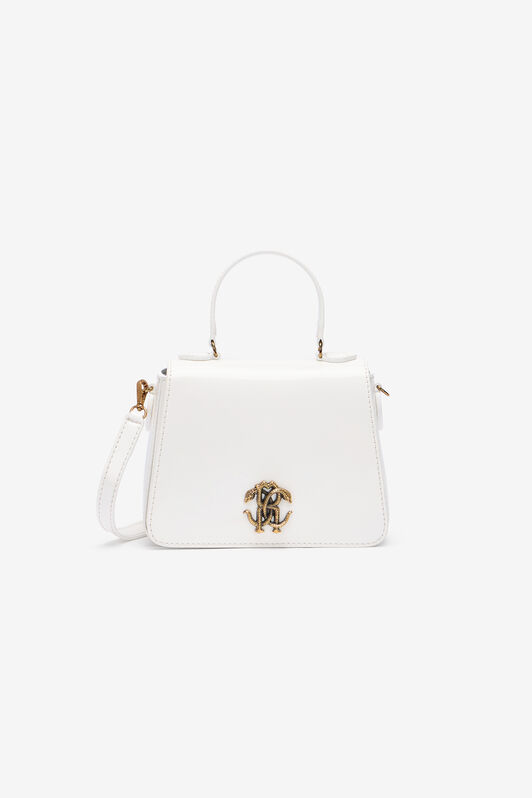 JU Mini Bag With Mirror Snake Monogram WHITE UJB00B-ABJ04