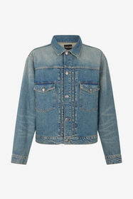 RC Blaue Jeansjacke DENIM SOJ40K-DS026