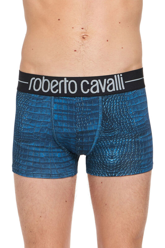 UG Blue crocodile print boxers UG Blue crocodile print boxers BLU IYO08I-JBP61