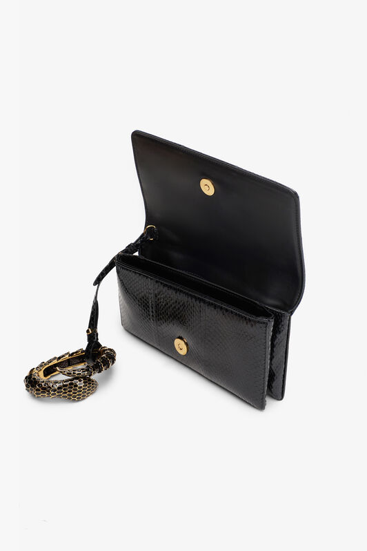 RC Pochette Roar In Pelle Nera Nero SKB015-PA001