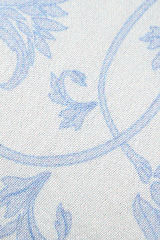 JU Cerchietto con stampa e logo RC Milky white/blue SJI008-CTL48