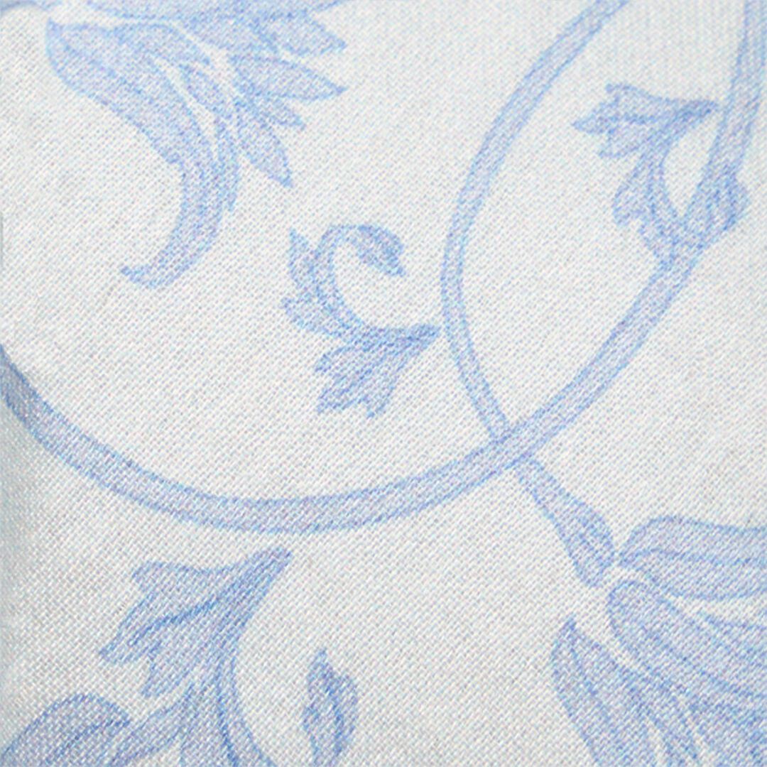 JU Cerchietto con stampa e logo RC Milky white/blue SJI008-CTL48