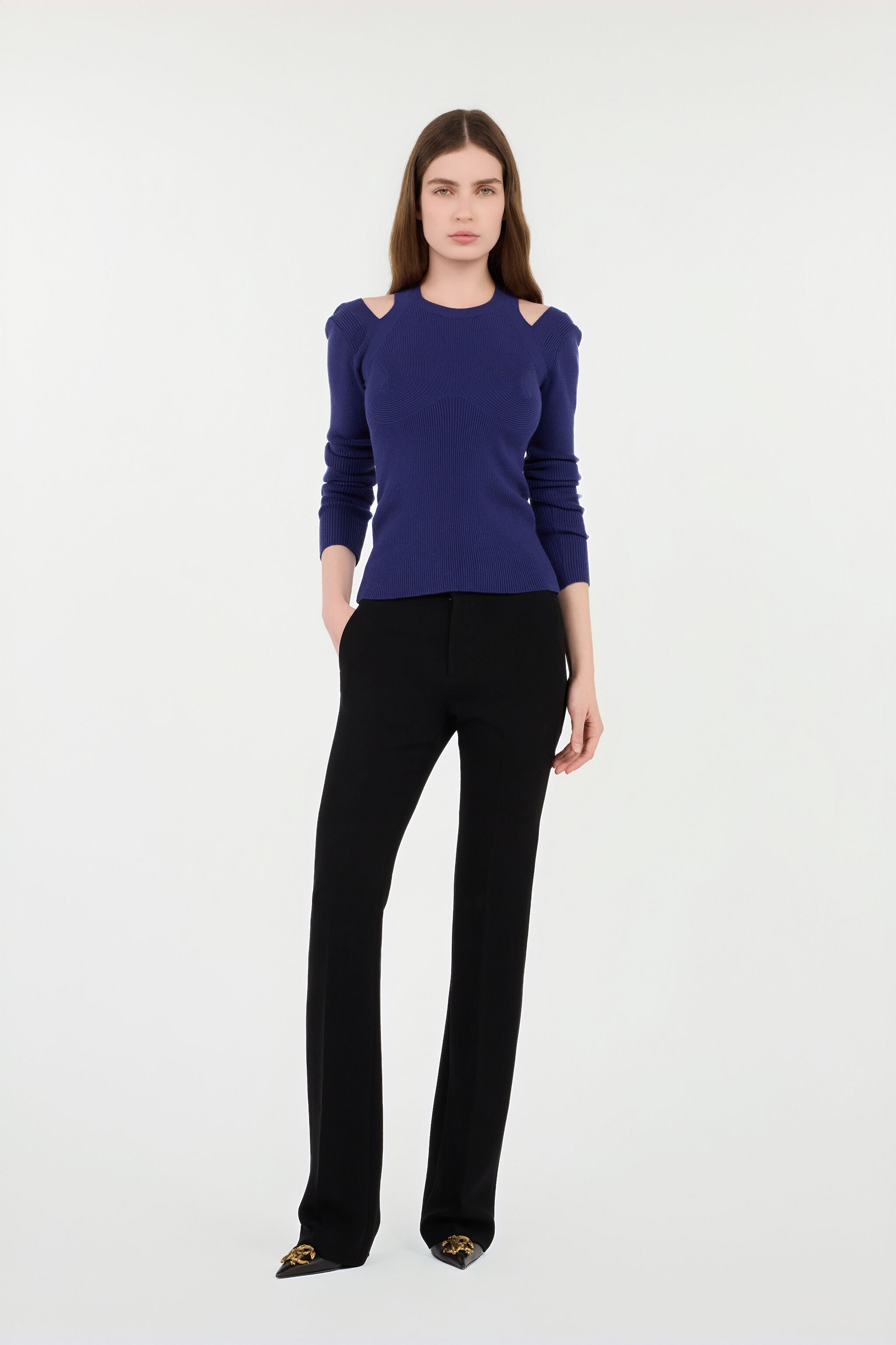 RC Marble Print Sweater RC Marble Print Sweater BLUE ROM60C-FEC34