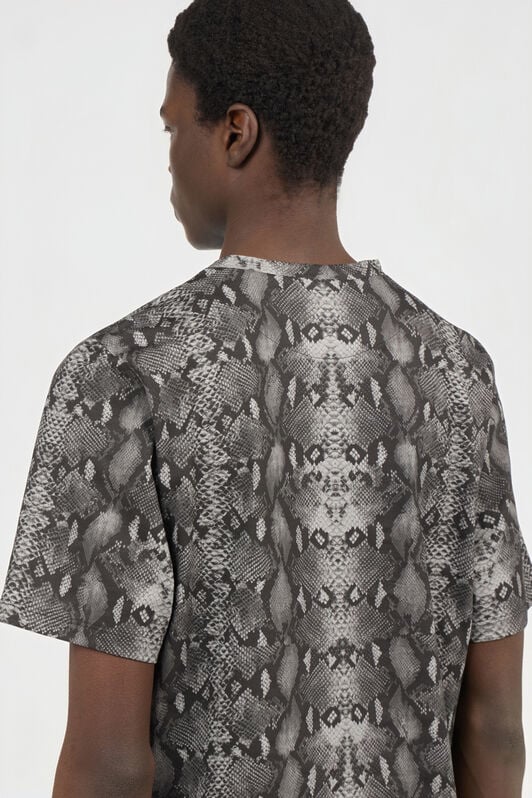 RC Python Print T-Shirt PYTHON DARK GREY SOT60L-JD020