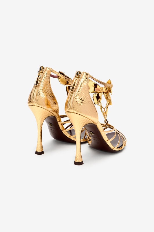 RC Butterfly Gold  Sandals BLACK/GOLD XQS001-PZI12