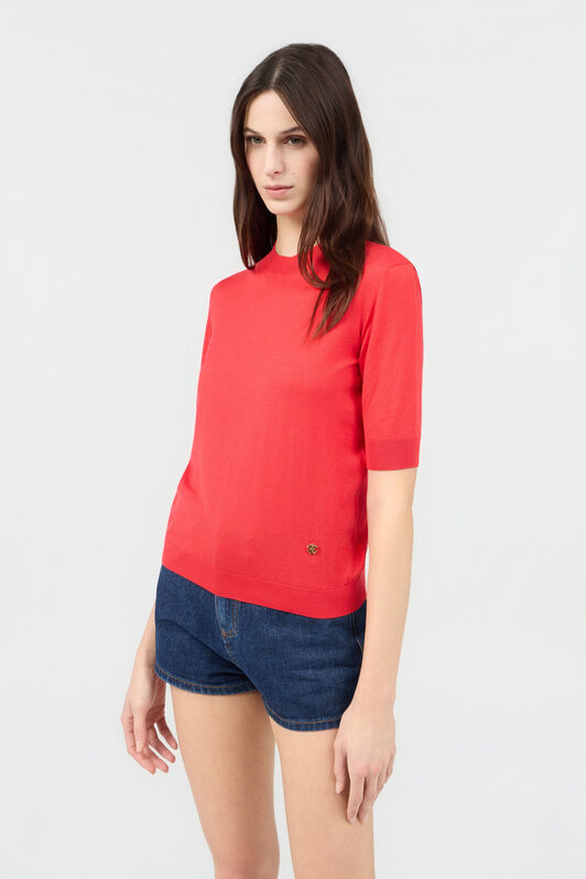 RC Coral Sweater CORAL RED WQM610-WH003