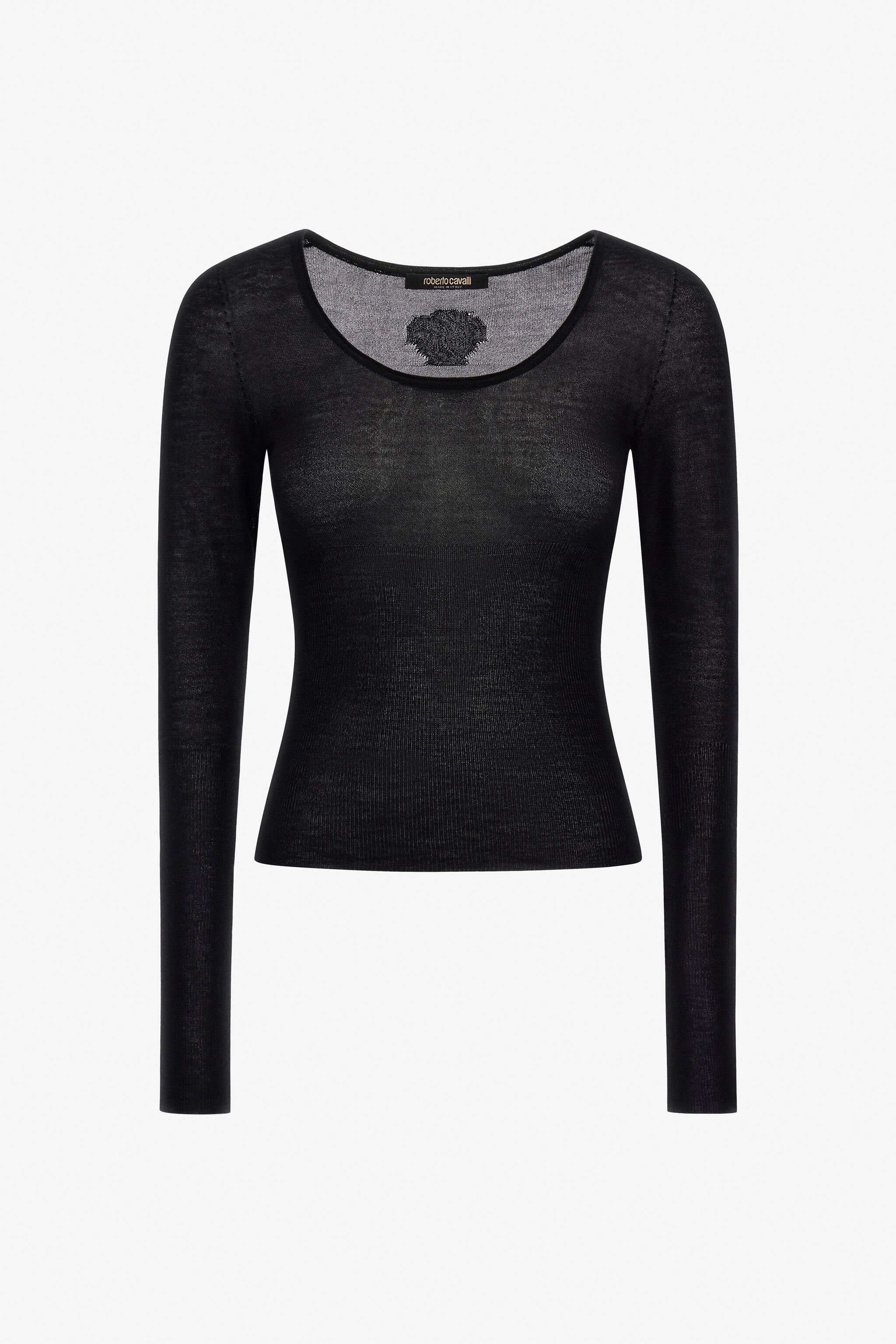 RC Crew neck sweater Schwarz TWM602-KP001