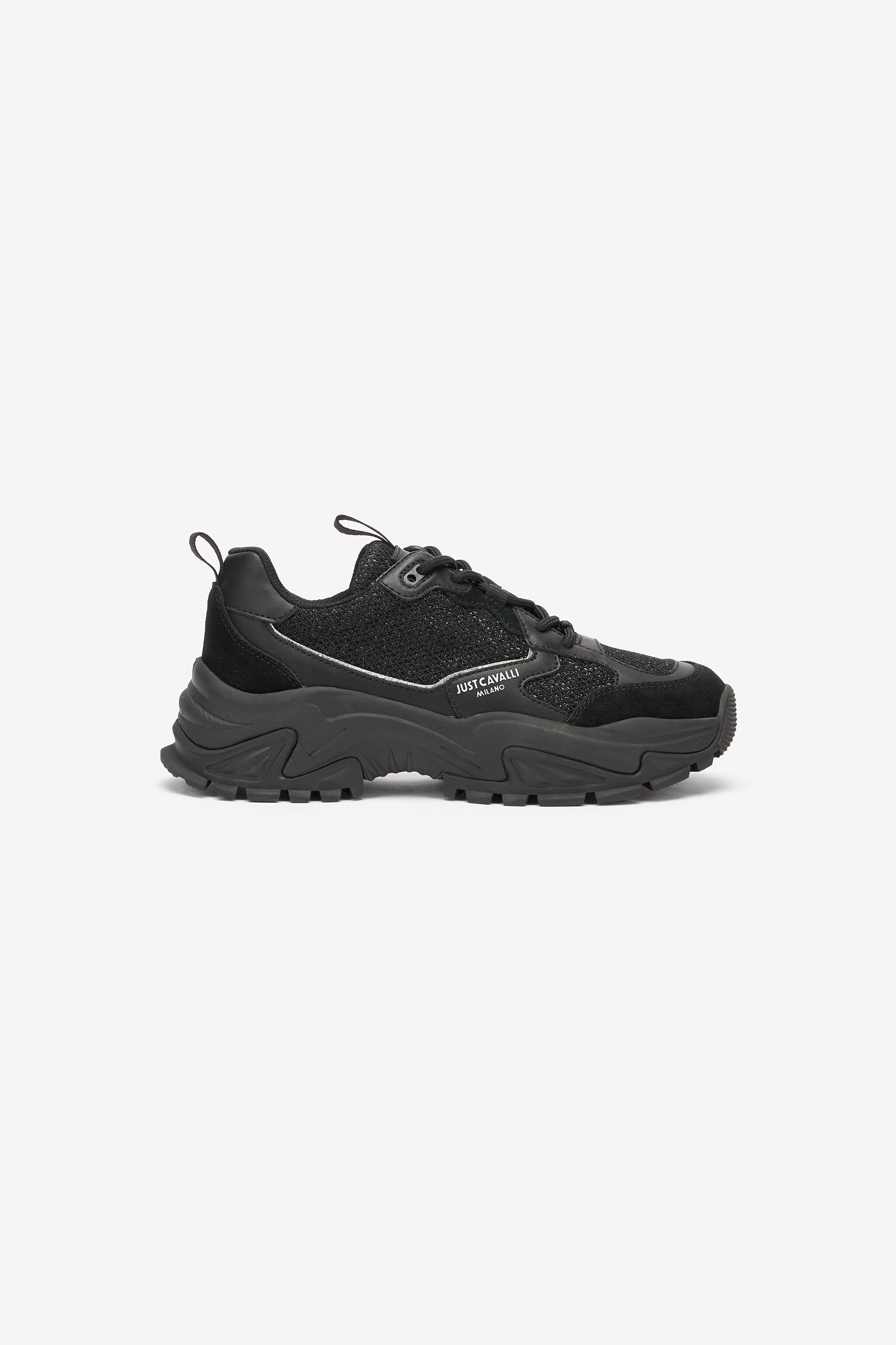 JC Sneakers With Chunky Lug Sole Black UFS034-UF356