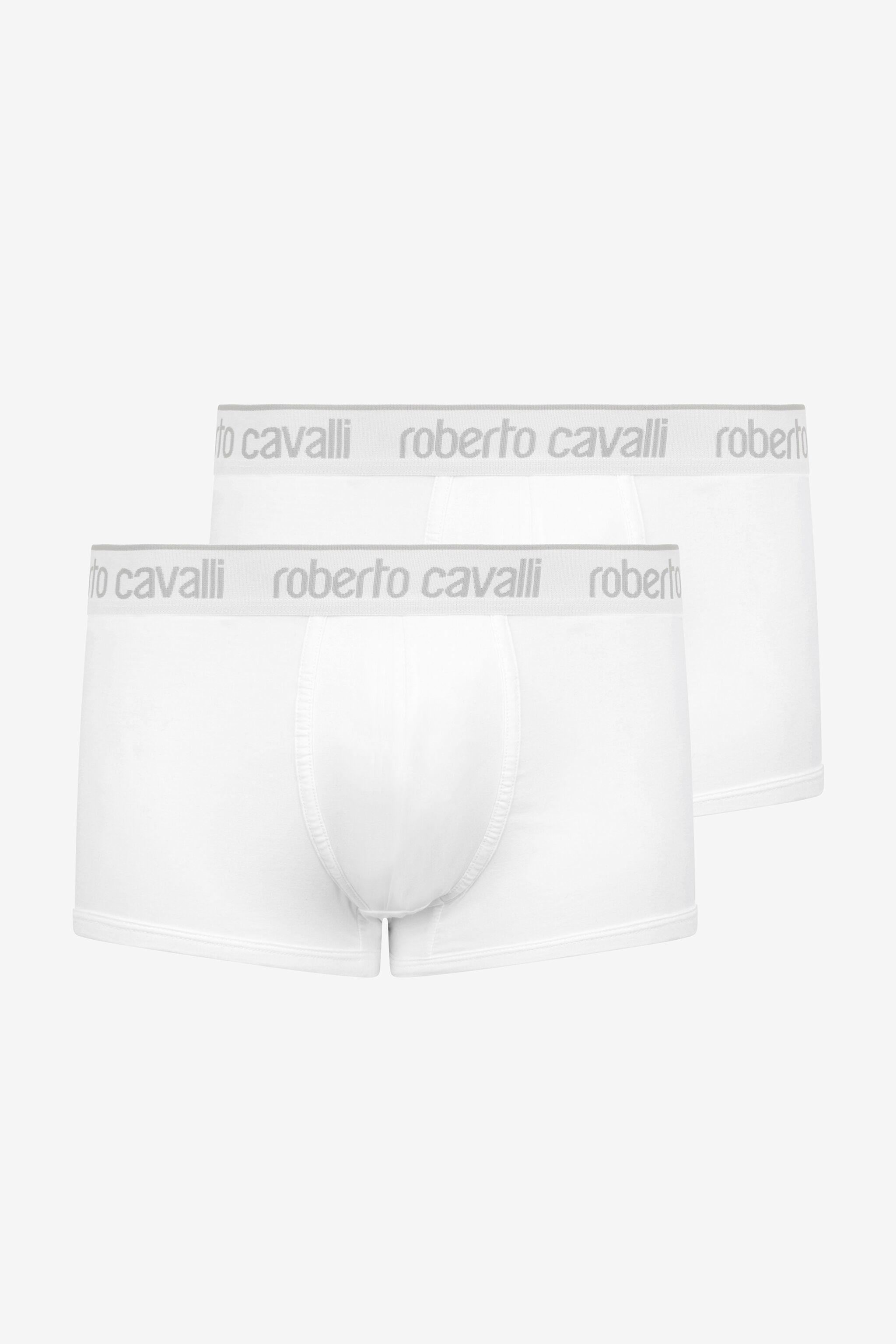 RC Set Aus Zwei Boxershorts Mit Logoband Weiß TRO20B-JJ016
