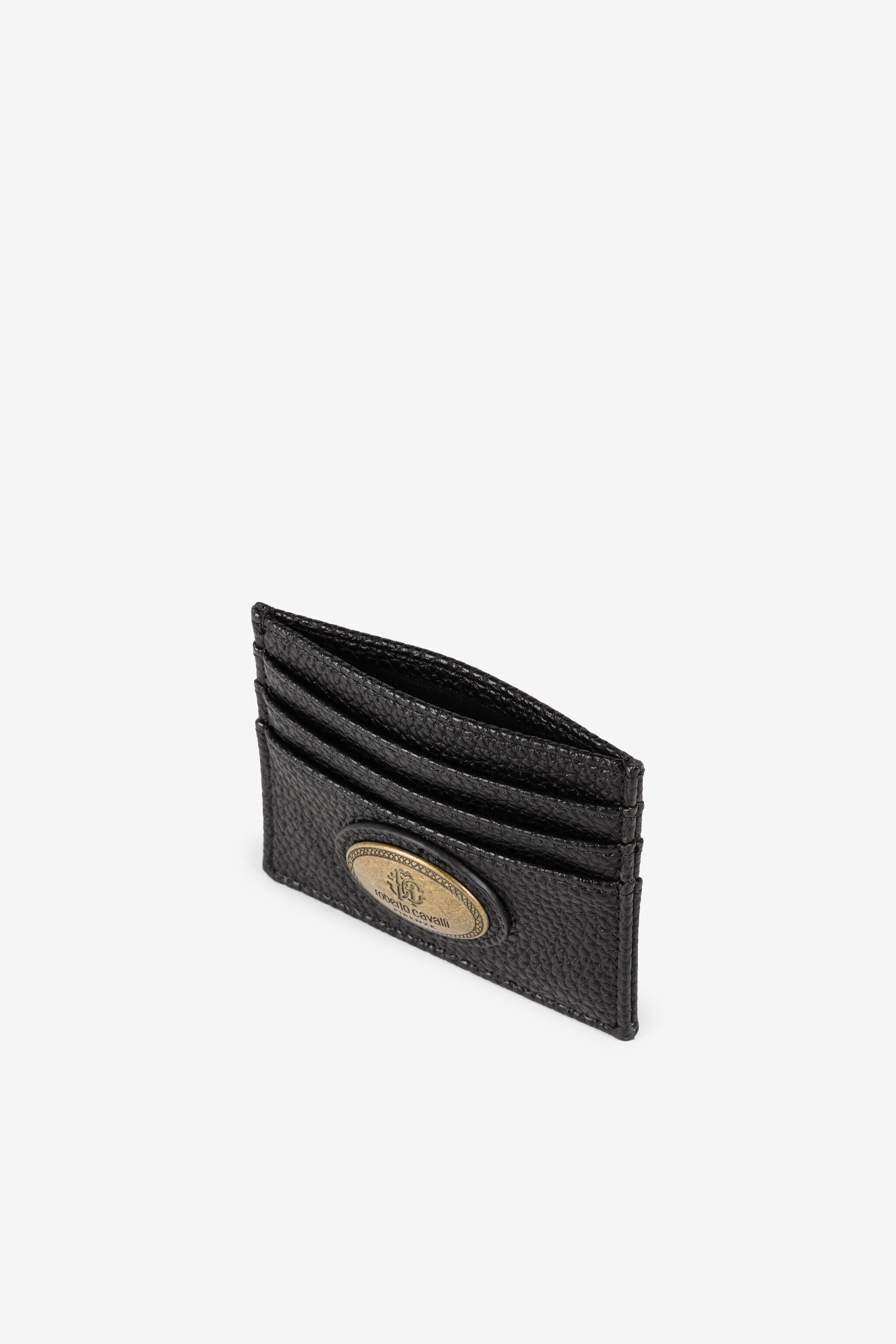 RC RC Monogram Card Holder Black JSA004-AB001