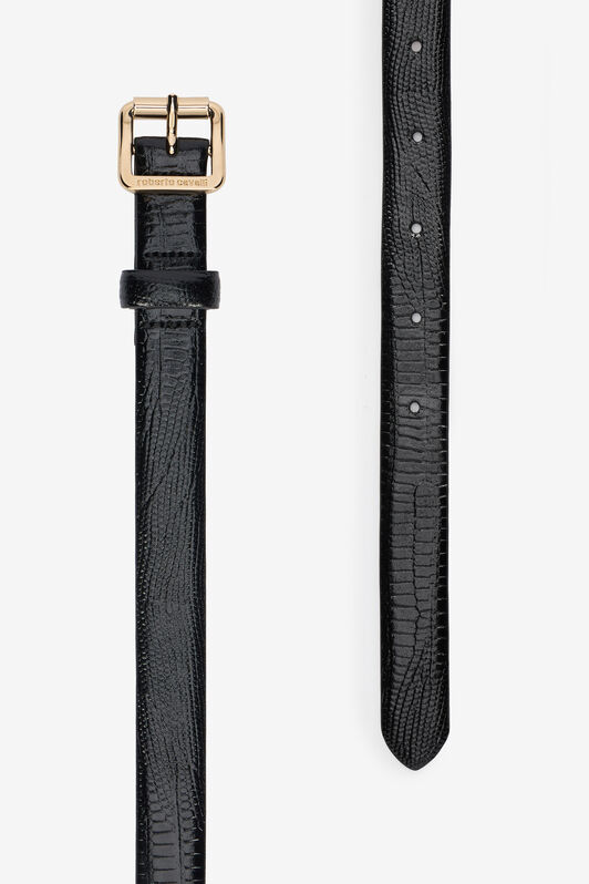 RC Black Belt with Cobra Print Black VWC002-PZ119