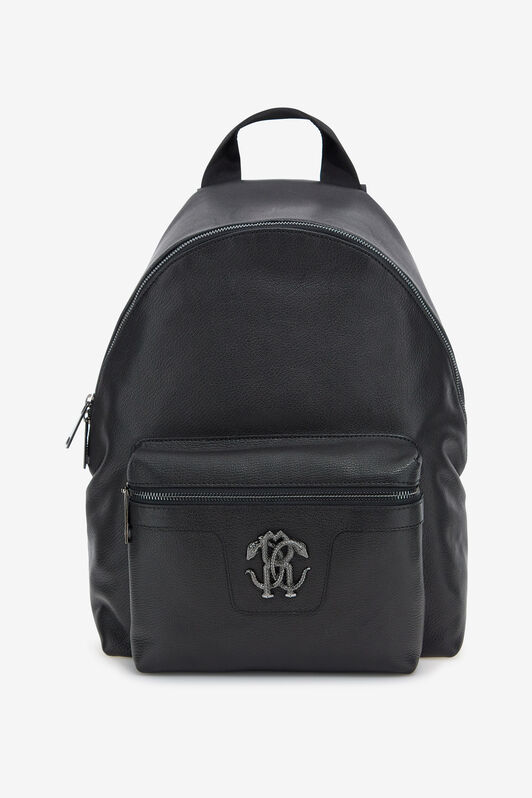 RC Backpack with Monogram Mirror Snake Black SRB001-PZ099