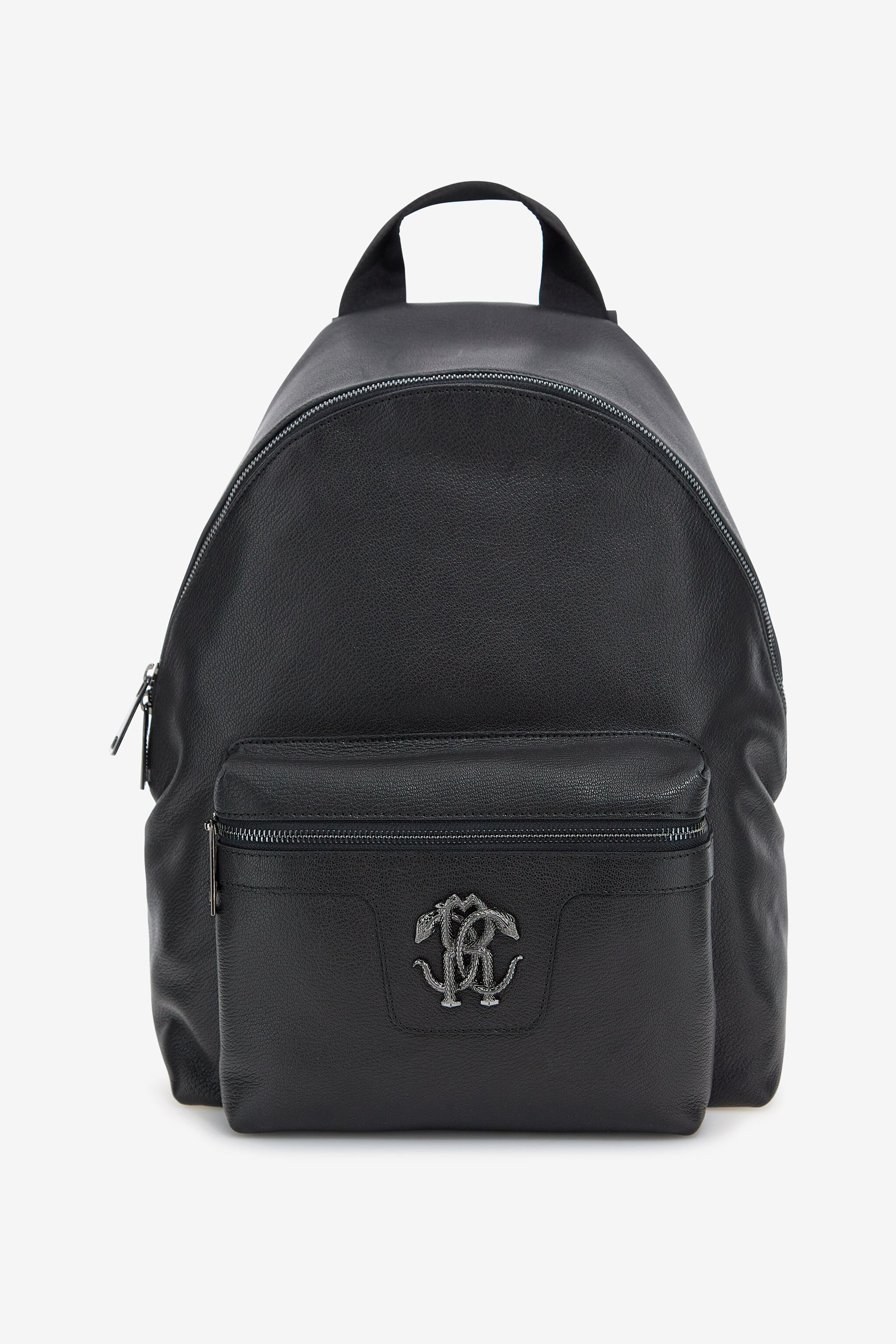 RC Backpack with Monogram Mirror Snake Black SRB001-PZ099
