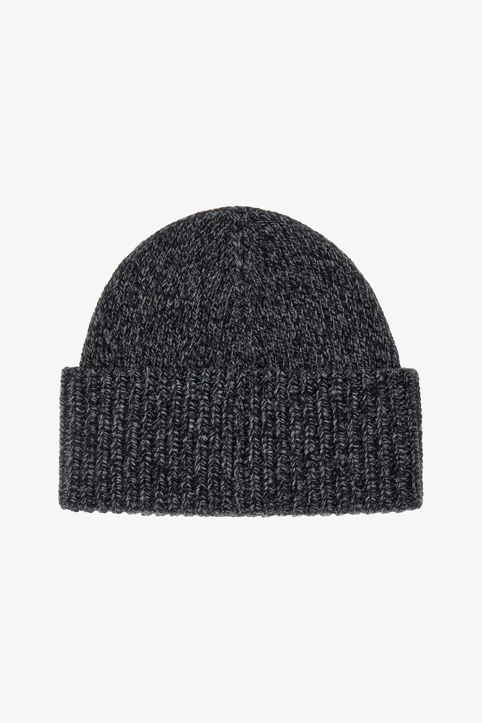 RC Grey Wool Cashmere Blend Hat With Monogram Rc Grey NOZ00D-MQ015