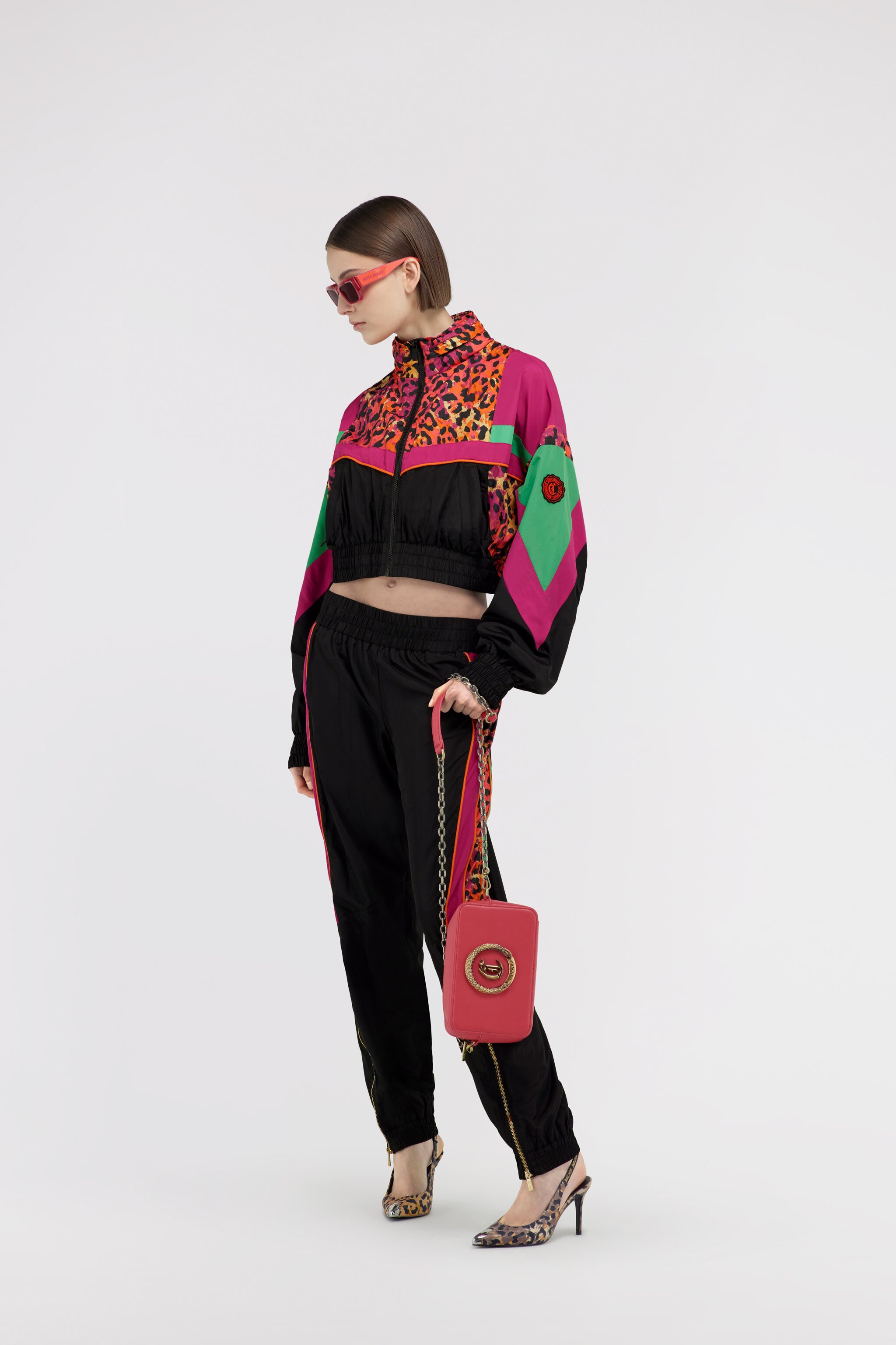 JC Just Cavalli bomber Fuchsia SFT167-SF031