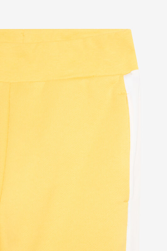 JU Yellow Track Pants with Logo Print YELLOW VJT20H-CF050