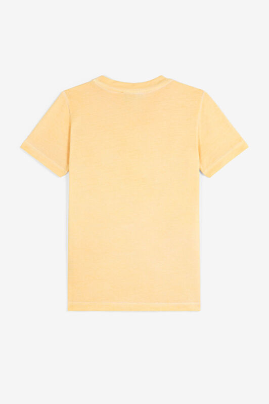 JU Logo-Embroidered T-Shirt JU Logo-Embroidered T-Shirt Yellow OJT608-ISA2J