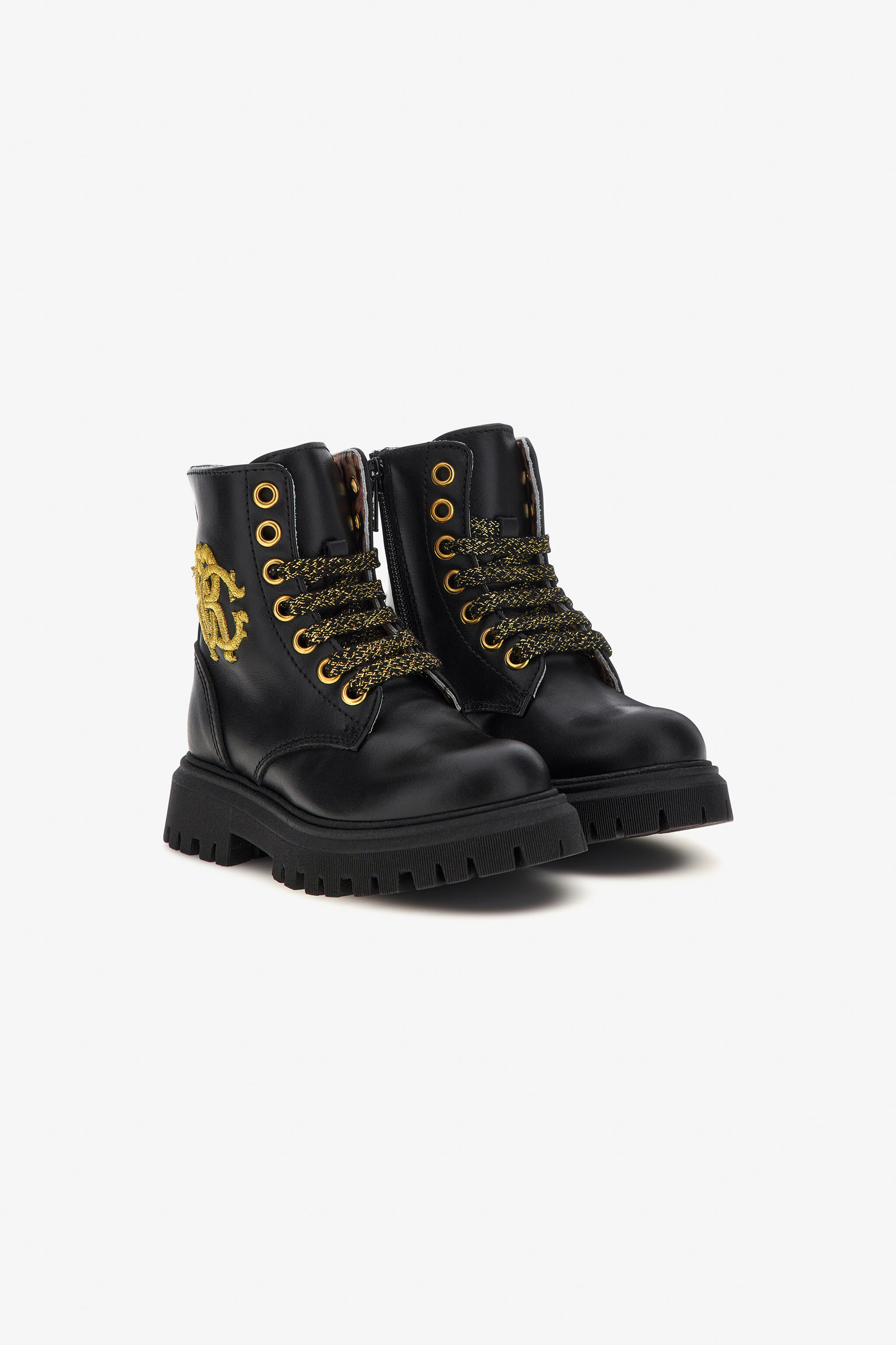 JU Boot Nero/Oro RJS02M-PZJ02
