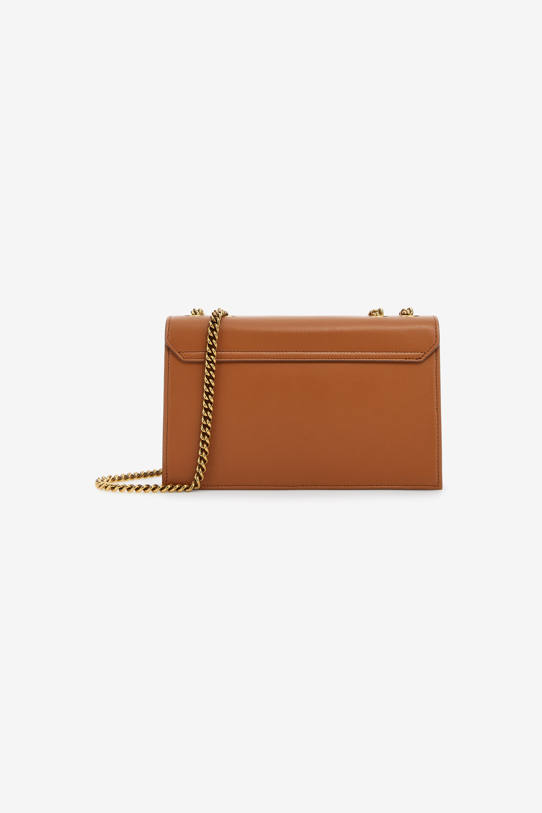 RC Shoulder bag with Monogram Mirror Snake Brown SKB120-PZ172