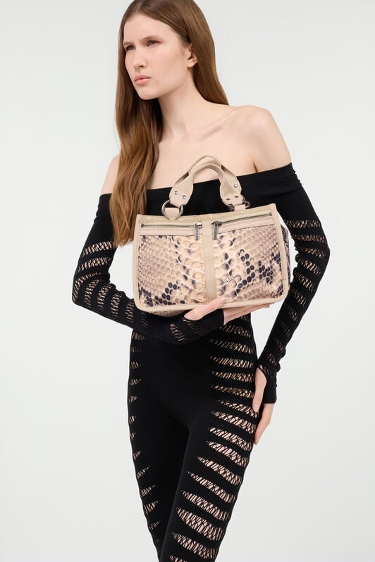 RC Milano Bag With Print RC Milano Bag With Print Light Brown ULL008-IL020