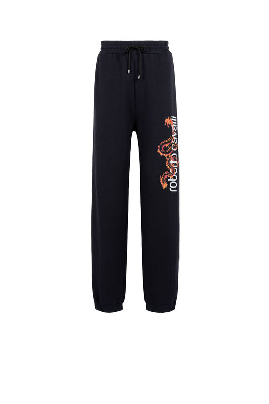 RC Snake Logo-Print Cotton Sweatpants RC Snake Logo-Print Cotton Sweatpants Dark blue IS7211-CF050