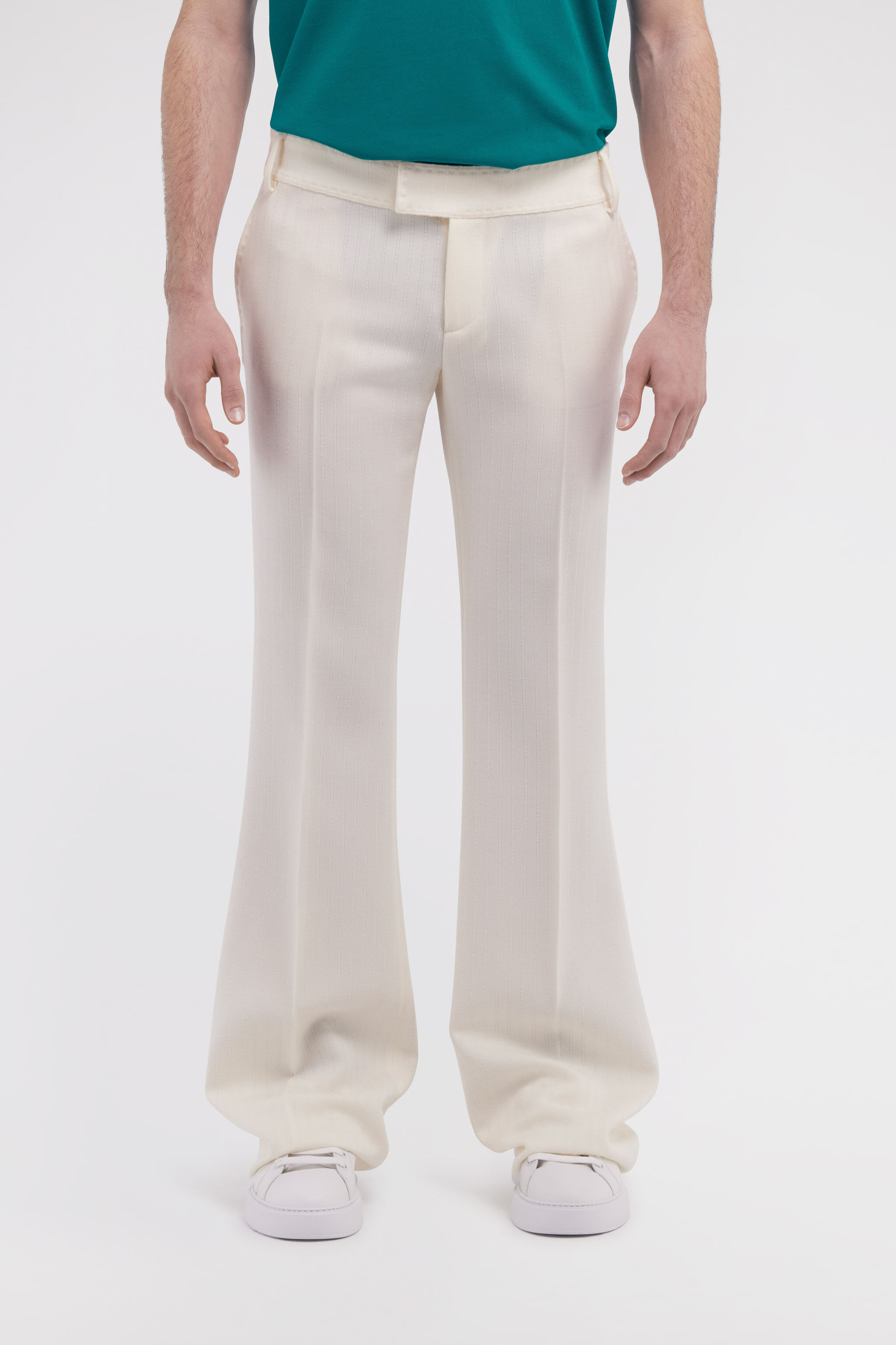 RC Flared trousers White SRT226-GE003