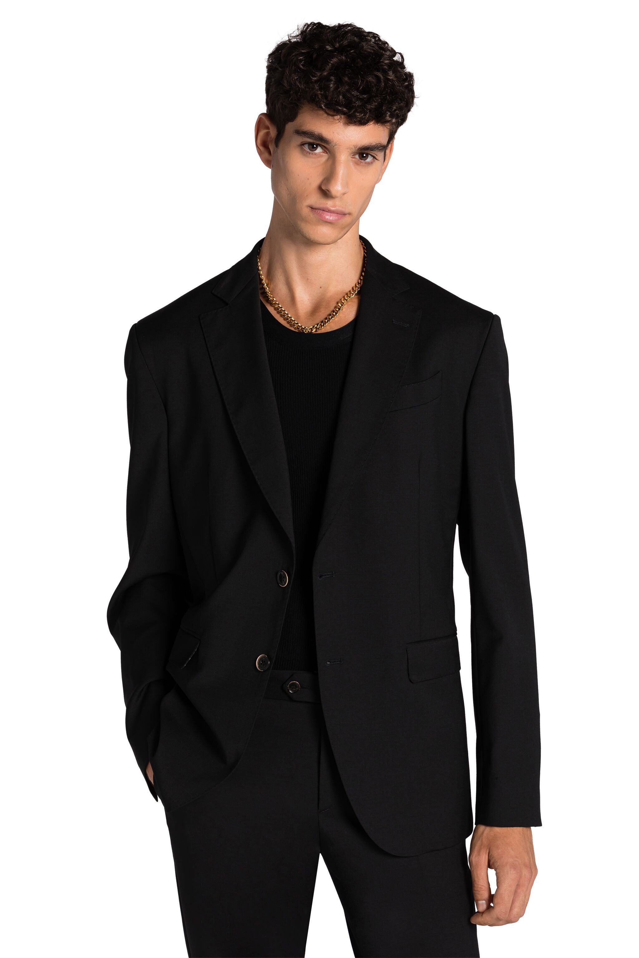 RC Single-Breasted Suit Schwarz KOT40C-VW013