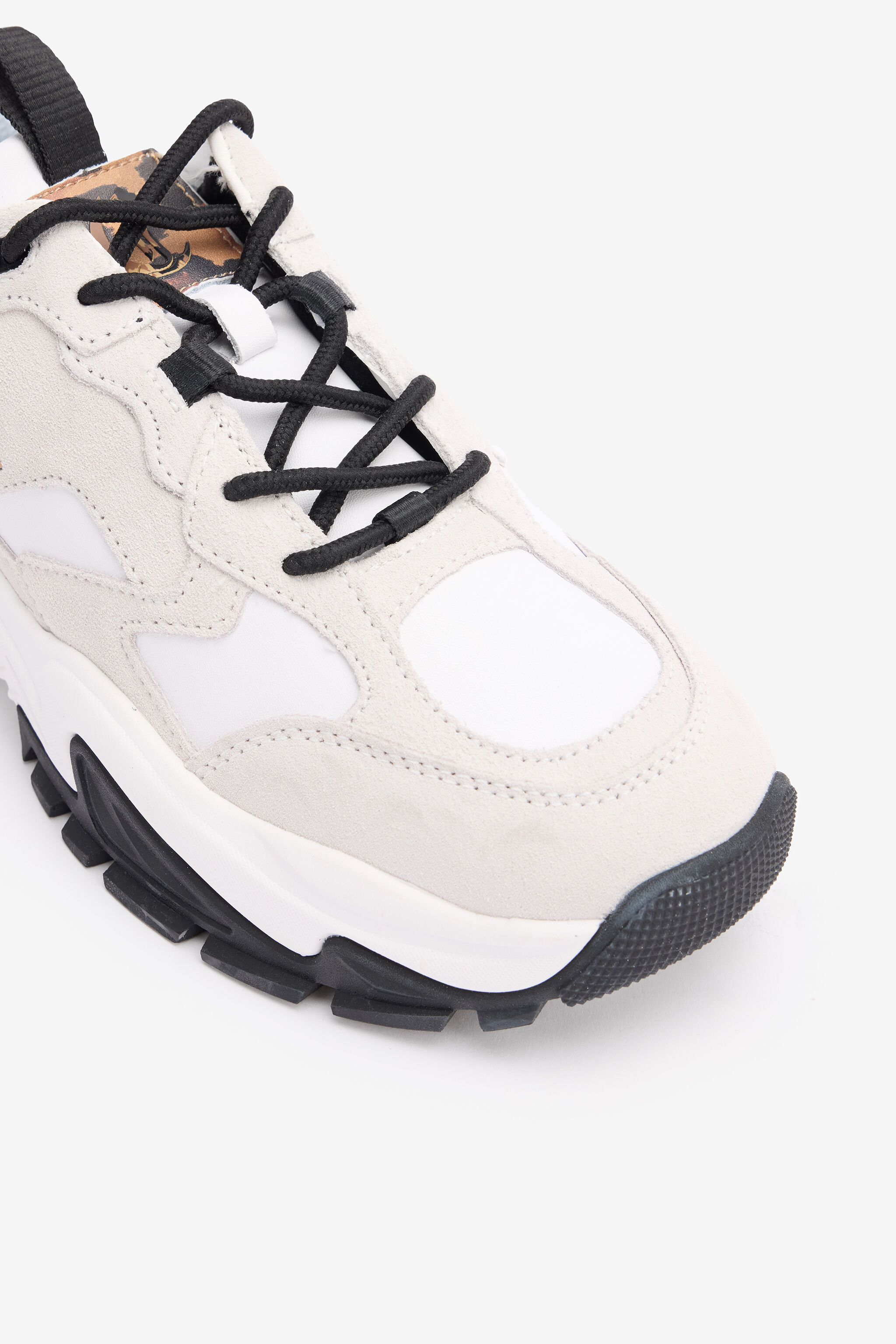 JC Sneakers With Jaguar Skin Logo White TFS043-TF363