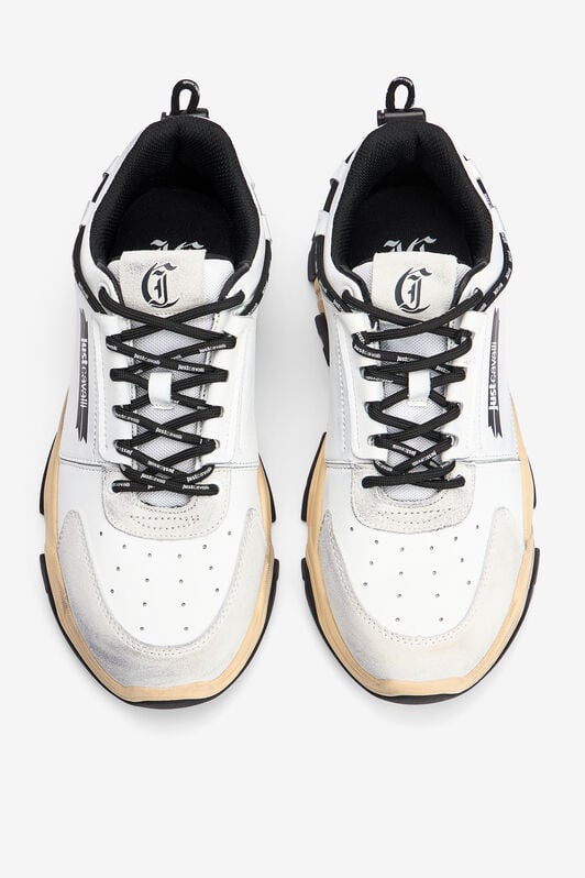 JC Sneaker Running Weiß Mit Logo WHITE VFS059-VF517