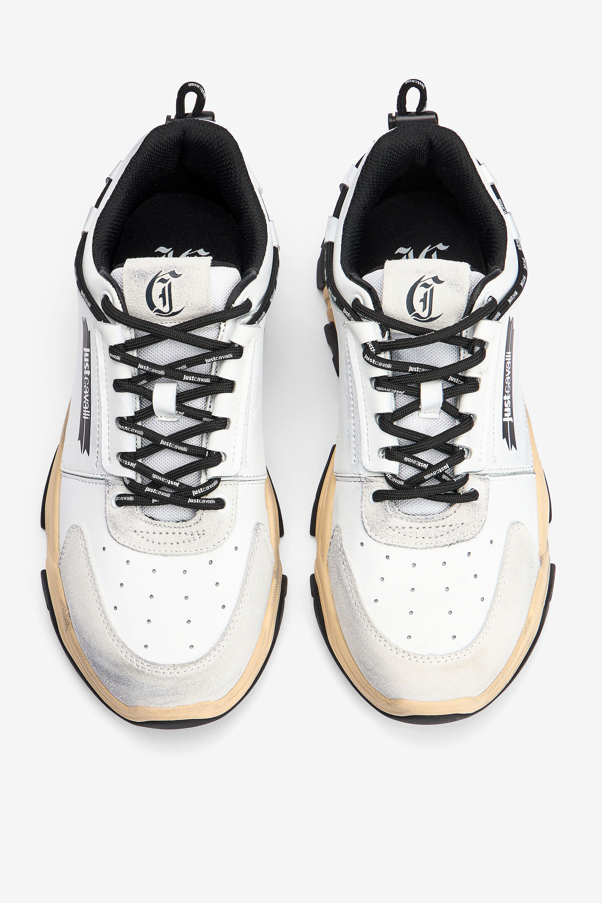 JC Sneaker Running Weiß Mit Logo WHITE VFS059-VF517