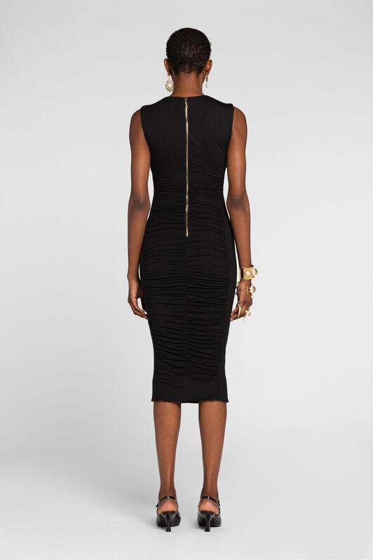 RC Sleeveless midi dress RC Sleeveless midi dress Black QKT115-JE019