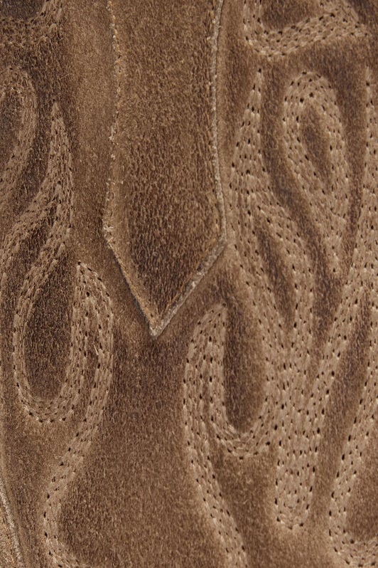 JC Stivali Texani Marroni In Pelle TAUPE VFS114-VF642