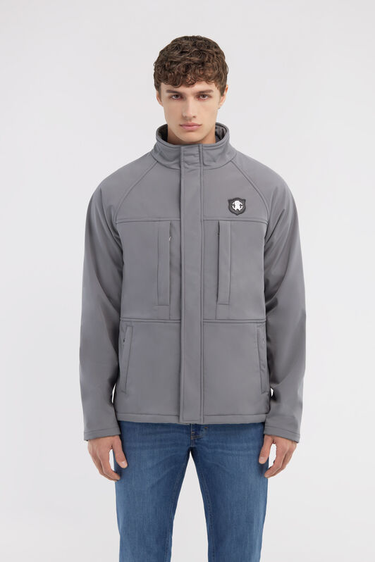RC Padded down jacket with logo Gray NOT40I-SB001
