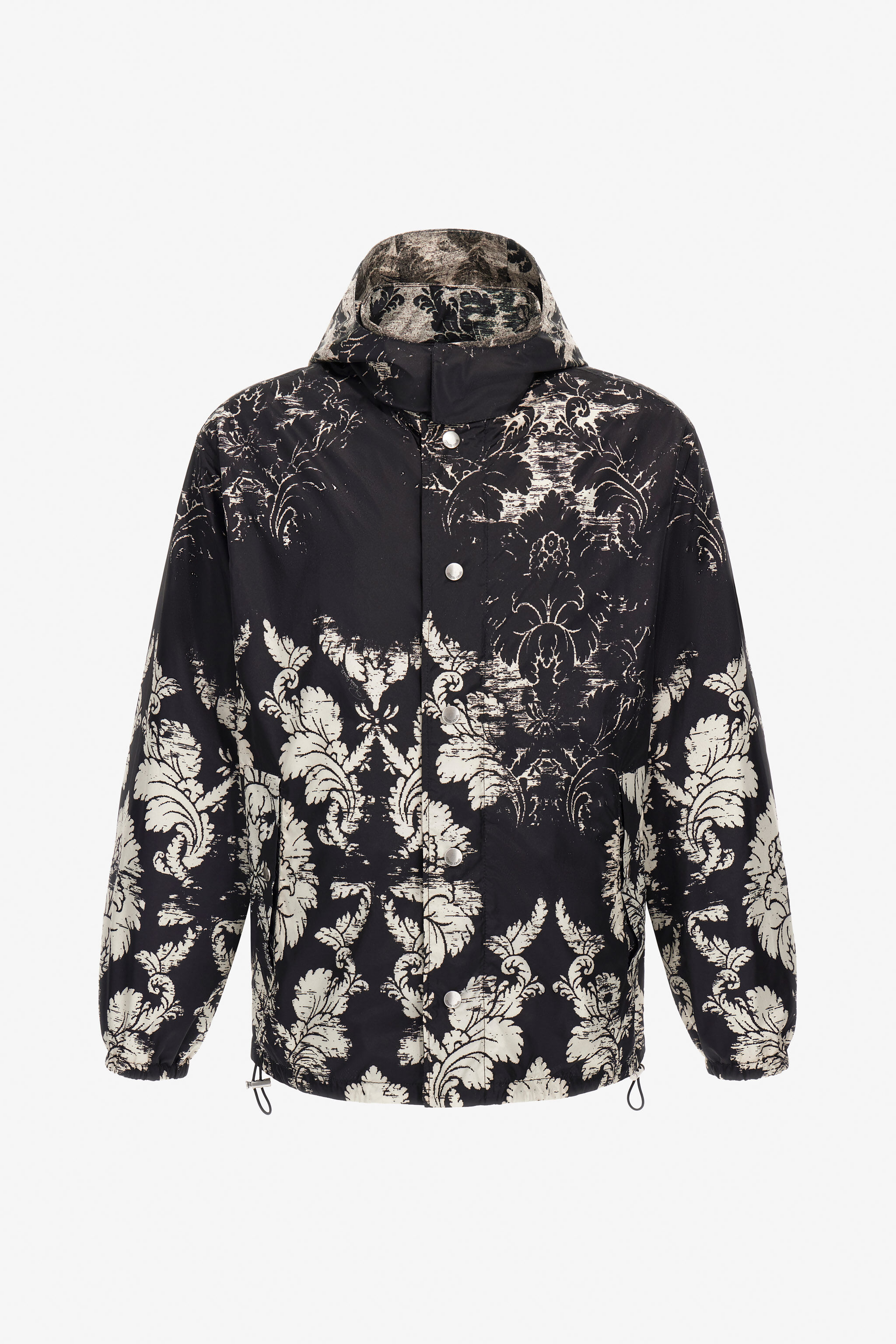 RC Cazadora bomber con estampado Broccato Negro TRT461-5RN14