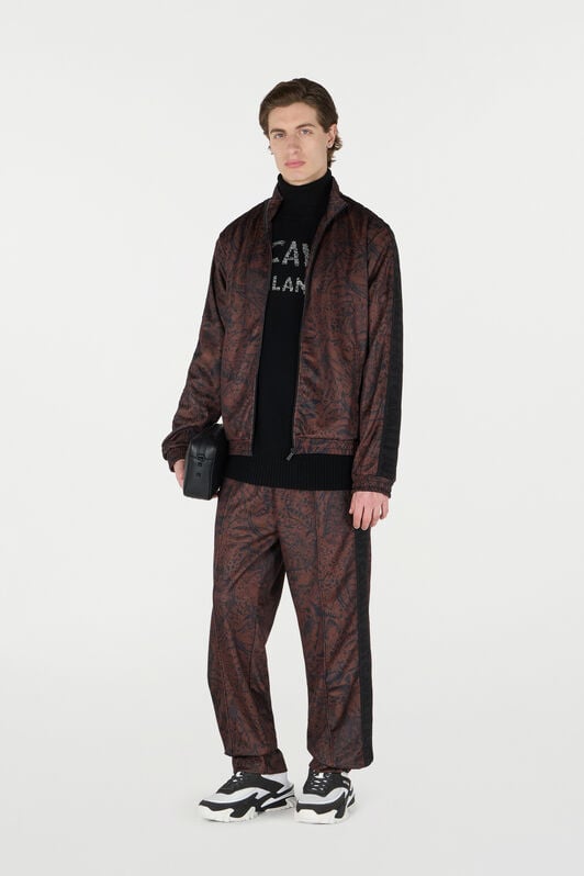 JC Jacket With Jaguar Print JC Jacket With Jaguar Print Purple TFT050-TF067