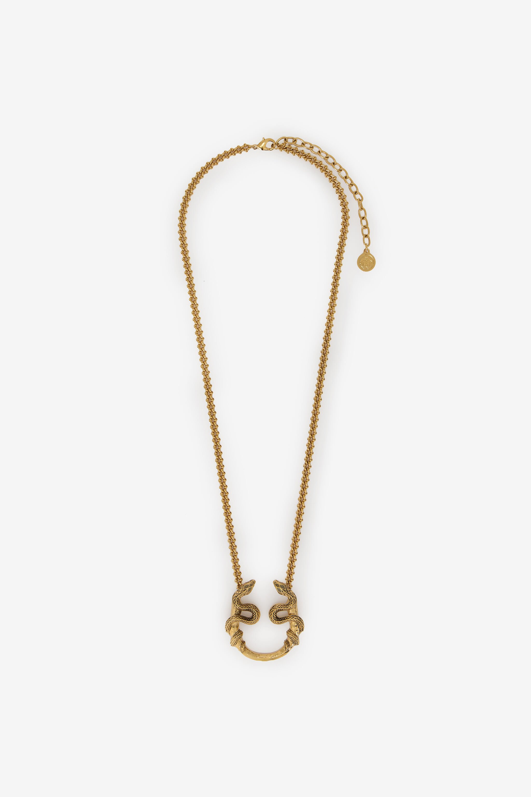 RC Gold Serpentine Necklace OLD GOLD WKG007-AM001