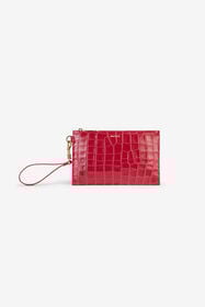${brand} Pochette rosa antico in Krokodilleder-Optik ${colorDescription} ${masterID}