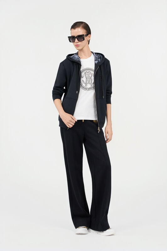 RC Black Logo Sweatshirt BLACK QOT66B-CF054