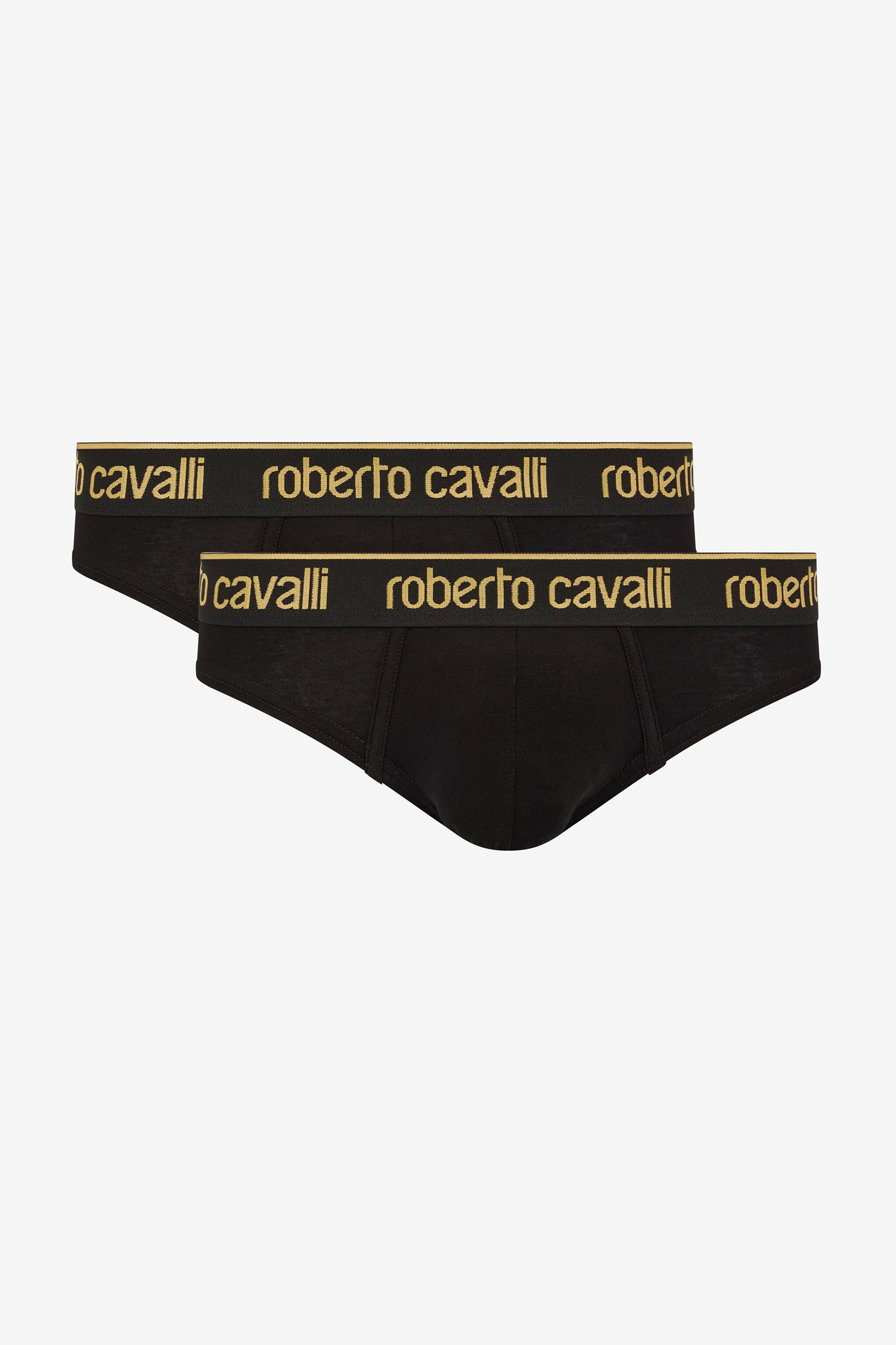 RC Set Aus Zwei Slips Mit Logoband Schwarz TRO10B-JJ016